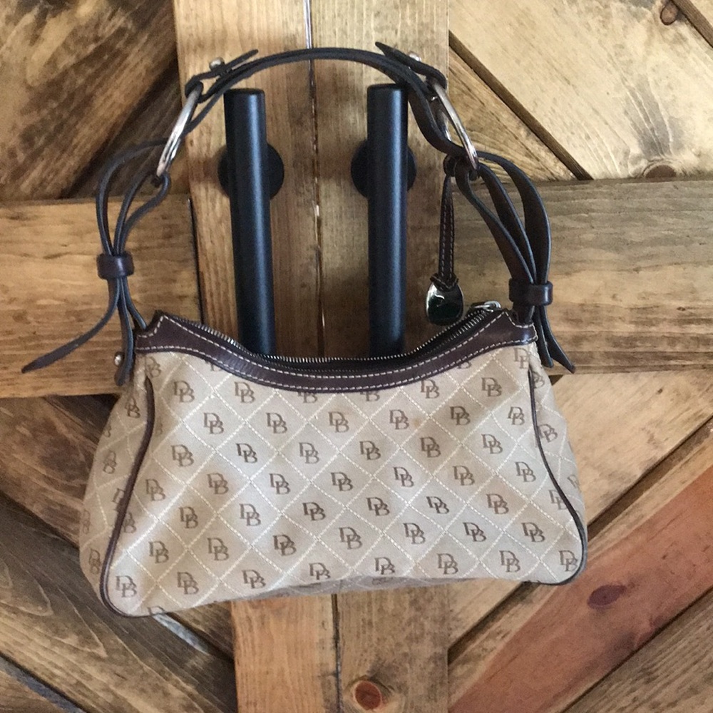Dooney and Bourke Canva/Leather Purse